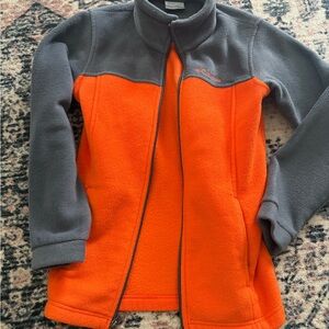 Kids Columbia Gray Fleece Jacket